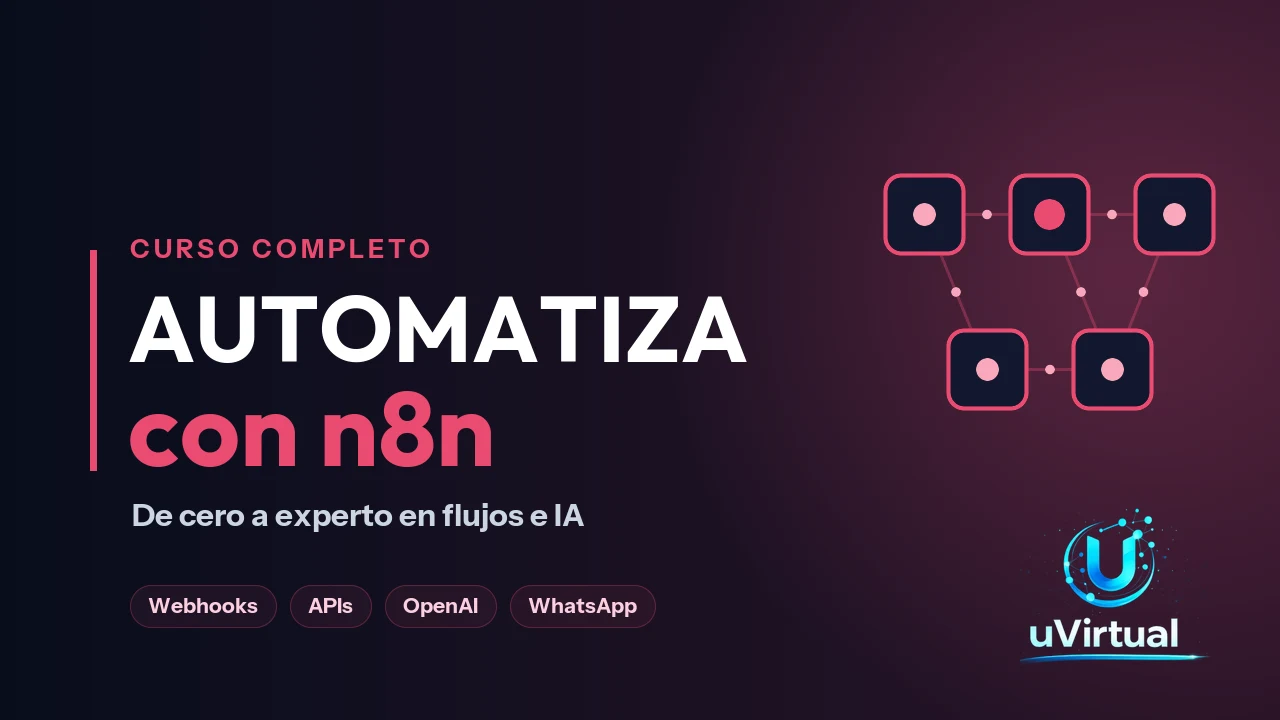 Curso Completo de N8N: Automatización e IA